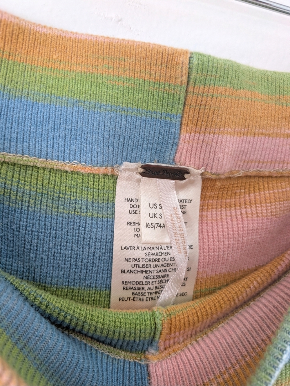 NEW! Free People Esme Striped Cardigan Maxi Sweater Pants Set - Picture 8 of 15